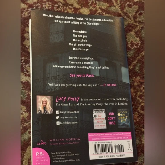 The Paris Apartment by Lucy Foley - Picture 3 of 4